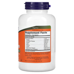 NOW Foods Plant Enzymes 240 Veg Capsules 733739029676