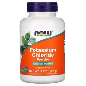 NOW Foods Potassium Chloride Powder 8 oz (227 g) 733739014504