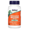 NOW Foods Potassium Gluconate 99 mg 100 viên 733739014603