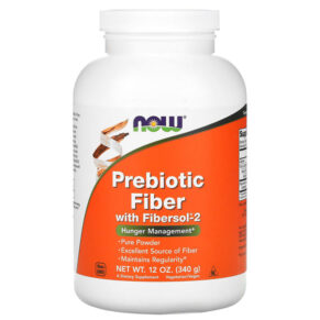NOW Foods Prebiotic Fiber + Fibersol-2 12 oz (340 g) 733739059079