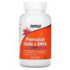 NOW Foods Prenatal Gels + DHA 180 viên 733739038111