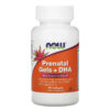 NOW Foods Prenatal Gels + DHA 90 viên 733739038098