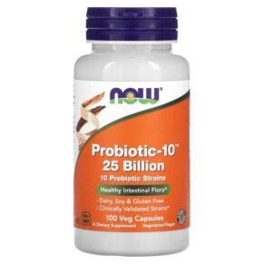 NOW Foods Probiotic-10 25 Billion 100 viên 733739029331