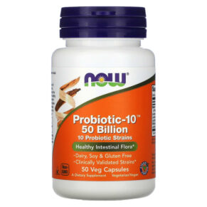 NOW Foods Probiotic-10 50 Billion 50 viên 733739029287