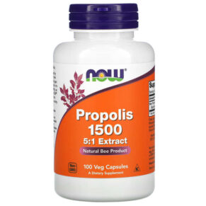 NOW Foods Propolis 1500 100 viên 733739025401