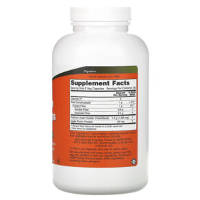 NOW Foods Psyllium Husk Caps 700 mg 360 Veg Capsules 3 NOW Foods Psyllium Husk Caps 700 mg 360 Veg Capsules 733739059741