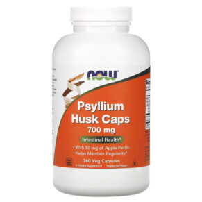NOW Foods Psyllium Husk 700 mg 360 viên 733739059741