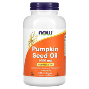 NOW Foods Pumpkin Seed Oil 1.000 mg 200 viên 733739018434