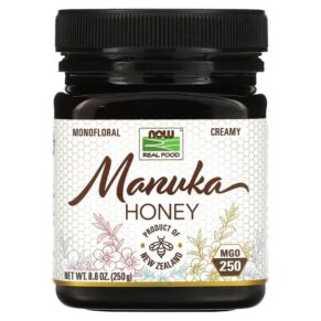 NOW Foods Real Food Manuka Honey MGO 250 8.8 oz (250 g) 733739071408