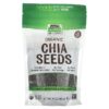 NOW Foods Real Food Organic Chia Seeds 12 oz (340 g) 733739062444