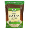 NOW Foods Real Food Organic Oat Bran 14 oz (397 g) 733739059512
