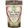 NOW Foods Real Food Organic Triple Omega Seed Mix 12 oz (340 g) 733739063236