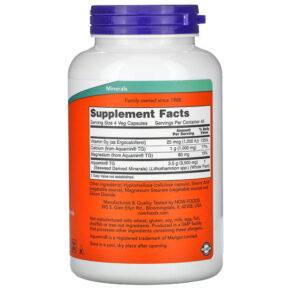NOW Foods Red Mineral Algae 180 Veg Capsules 733739015389