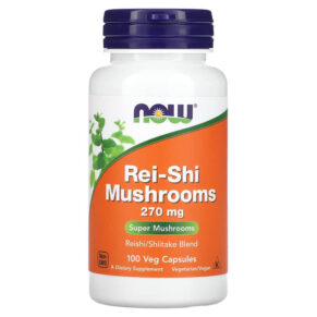 NOW Foods Rei-Shi Mushrooms 270 mg 100 viên 733739047335