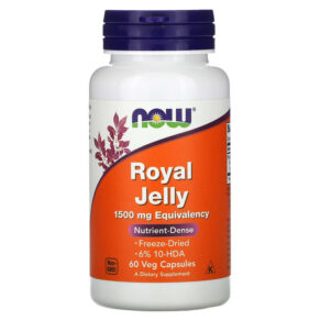 NOW Foods Royal Jelly 1.500 mg 60 viên 733739025654