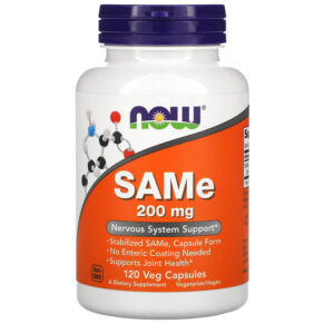 NOW Foods SAMe (Disulfate Tosylate) 200 mg 120 viên 733739001283
