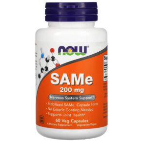NOW Foods SAMe (Disulfate Tosylate) 200 mg 60 viên 733739001276