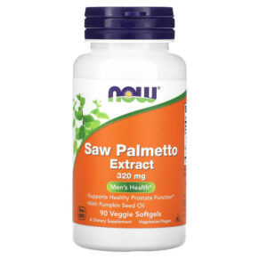 NOW Foods Saw Palmetto Extract Men's Health 320 mg 90 viên 733739047564