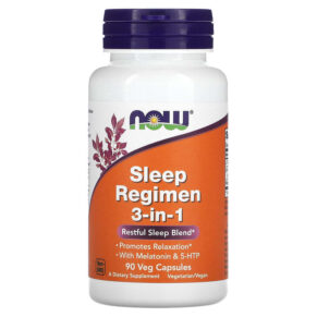NOW Foods Sleep Regimen 3-in-1 90 viên 733739047694