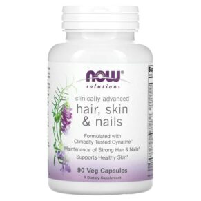 NOW Foods Solutions Clinically Advanced Hair Skin & Nails 90 viên 733739033734