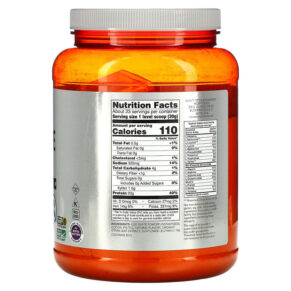 NOW Foods Sports Egg White Protein Creamy Chocolate 1.5 lbs (680 g) 733739020444