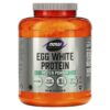 NOW Foods Sports Egg White Protein Powder Unflavored 5 lbs (2.268 g) 5 NOW Foods Sports Egg White Protein Powder Unflavored 5 lbs (2.268 g) 733739020437