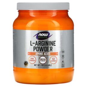 NOW Foods Sports L-Arginine Powder 2.2 lbs (1 kg) 733739002112