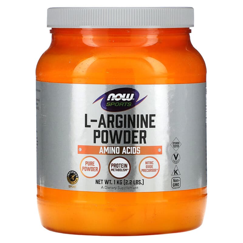 NOW Foods Sports L-Arginine Powder 2.2 lbs (1 kg) 1 NOW Foods Sports L-Arginine Powder 2.2 lbs (1 kg) 733739002112