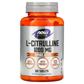NOW Foods Sports L-Citrulline 1.200 mg 120 viên 733739001160