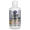 NOW Foods Sports Liquid L-Carnitine Citrus 1.000 mg 32 fl oz (946 ml) 733739000699