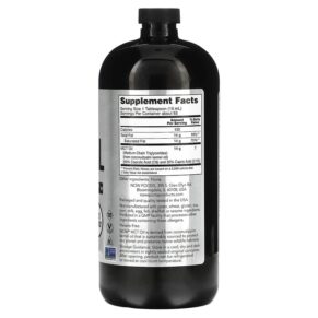 NOW Foods Sports MCT Oil Unflavored 32 fl oz (946 ml) 733739021991