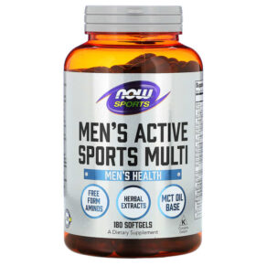 NOW Foods Sports Men's Active Sports Multi 180 viên 733739038913