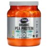 NOW Foods Sports Organic Pea Protein Creamy Vanilla 1.5 lbs (680 g) 4 NOW Foods Sports Organic Pea Protein Creamy Vanilla 1.5 lbs (680 g) 733739022219