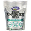 NOW Foods Sports Organic Pumpkin Seed Protein Powder Unflavored 1 lb (454 g) 733739022271