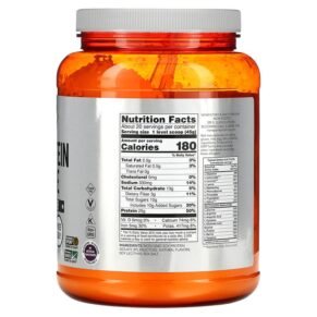 NOW Foods Sports Soy Protein Isolate Creamy Vanilla 2 lbs (907 g) 733739021427