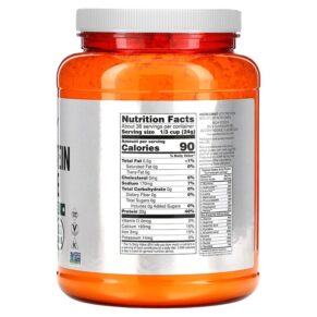 NOW Foods Sports Soy Protein Isolate Pure Unflavored 2 lbs (907 g) 733739021526