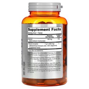 NOW Foods Sports Tribulus 1.000 mg 180 Tablets 733739022714