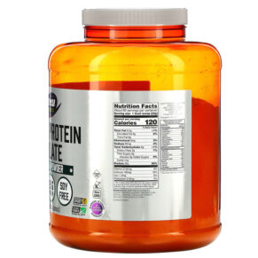 NOW Foods Sports Whey Protein Isolate Creamy Chocolate 5 lbs (2.268 g) 3 NOW Foods Sports Whey Protein Isolate Creamy Chocolate 5 lbs (2.268 g) 733739021663