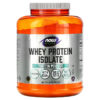 NOW Foods Sports Whey Protein Isolate Unflavored 5 lbs (2.268 g) 733739021748