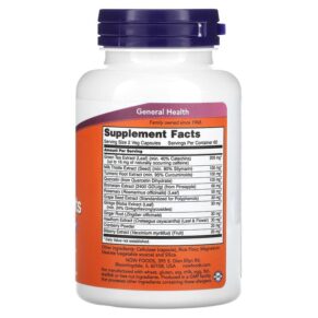 NOW Foods Super Antioxidants 120 Veg Capsules 733739033222