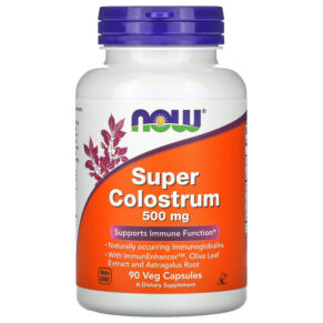 NOW Foods Super Colostrum 500 mg 90 viên 733739032324