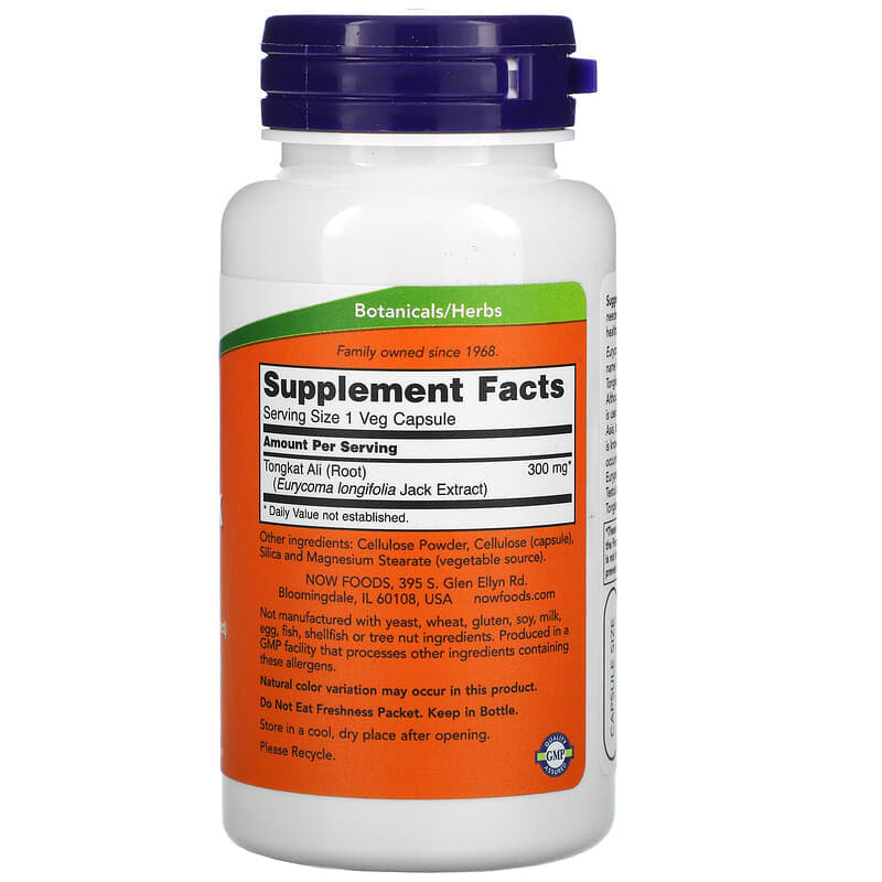 NOW Foods TestoJack 300 300 mg 60 Veg Capsules 8 Thành phần vi chất NOW Foods TestoJack 300 300 mg 60 viên 733739022028