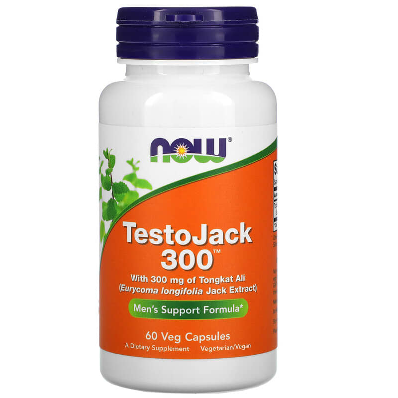 NOW Foods TestoJack 300 300 mg 60 Veg Capsules 1 NOW Foods TestoJack 300 300 mg 60 viên 733739022028