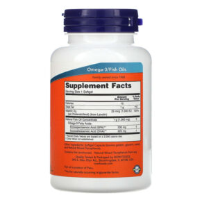 NOW Foods Tri-3D Omega 330 EPA / 220 DHA 90 Softgels 733739016867