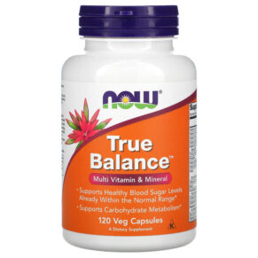 NOW Foods True Balance Multi Vitamin & Mineral 120 viên 733739033802