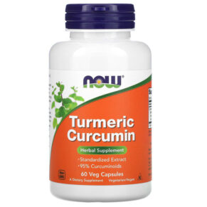 NOW Foods Turmeric Curcumin 60 viên 733739046383