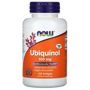 NOW Foods Ubiquinol 100 mg 120 viên 733739031433