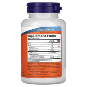 NOW Foods Ultra Omega-3 90 Softgels 733739016614