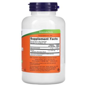 NOW Foods Valerian Root 500 mg 250 Veg Capsules 733739047717