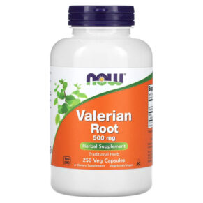 NOW Foods Valerian Root 500 mg 250 viên 733739047717